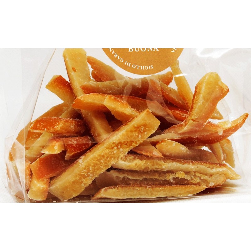 Dried candied orange peel Scorza Buona Bulk