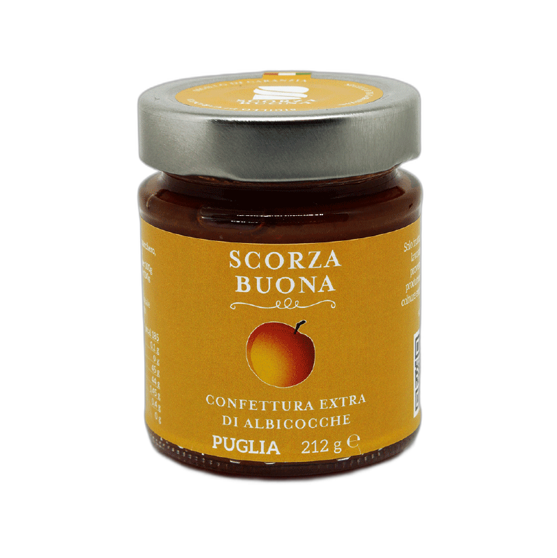 Apricot extra jam Scorza Buona 212gr breakfast