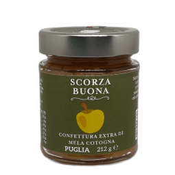 Confettura extra di mele cotogne colazione Scorza Buona 212 grammi
